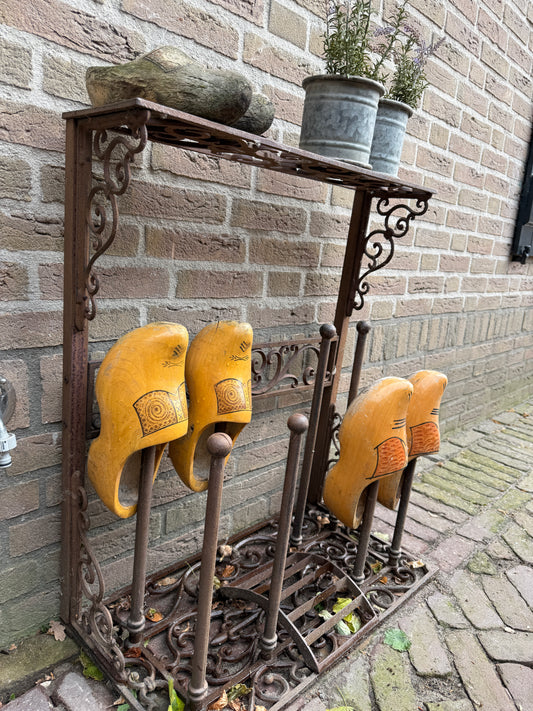 Smeedijzeren Laarzenrek-Afhaalproduct-Op bestelling leverbaar