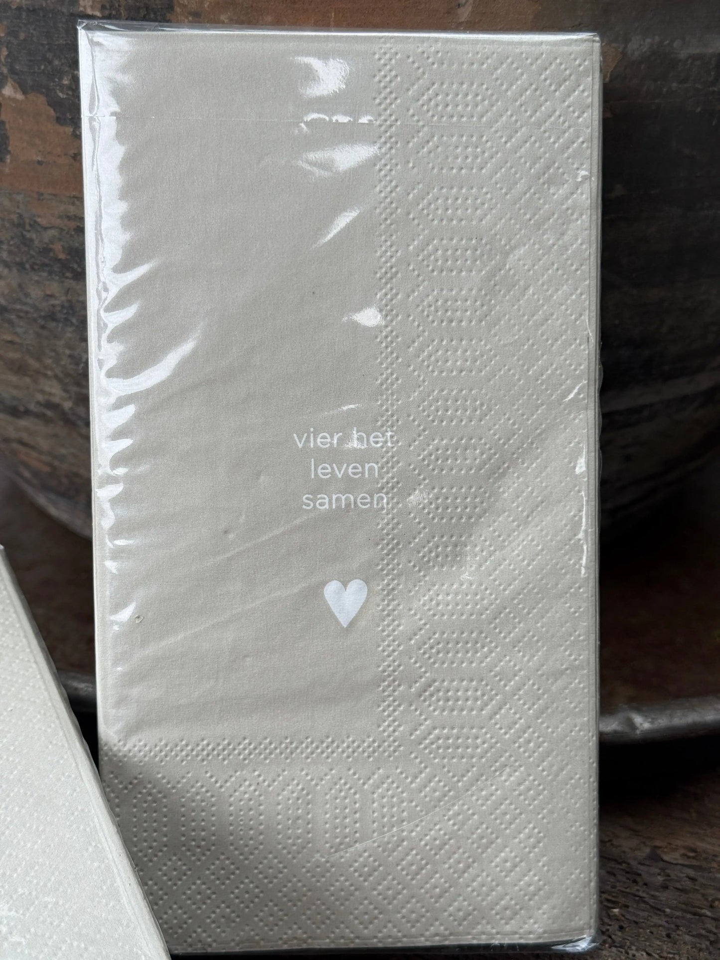 Napkins "Celebrate life"