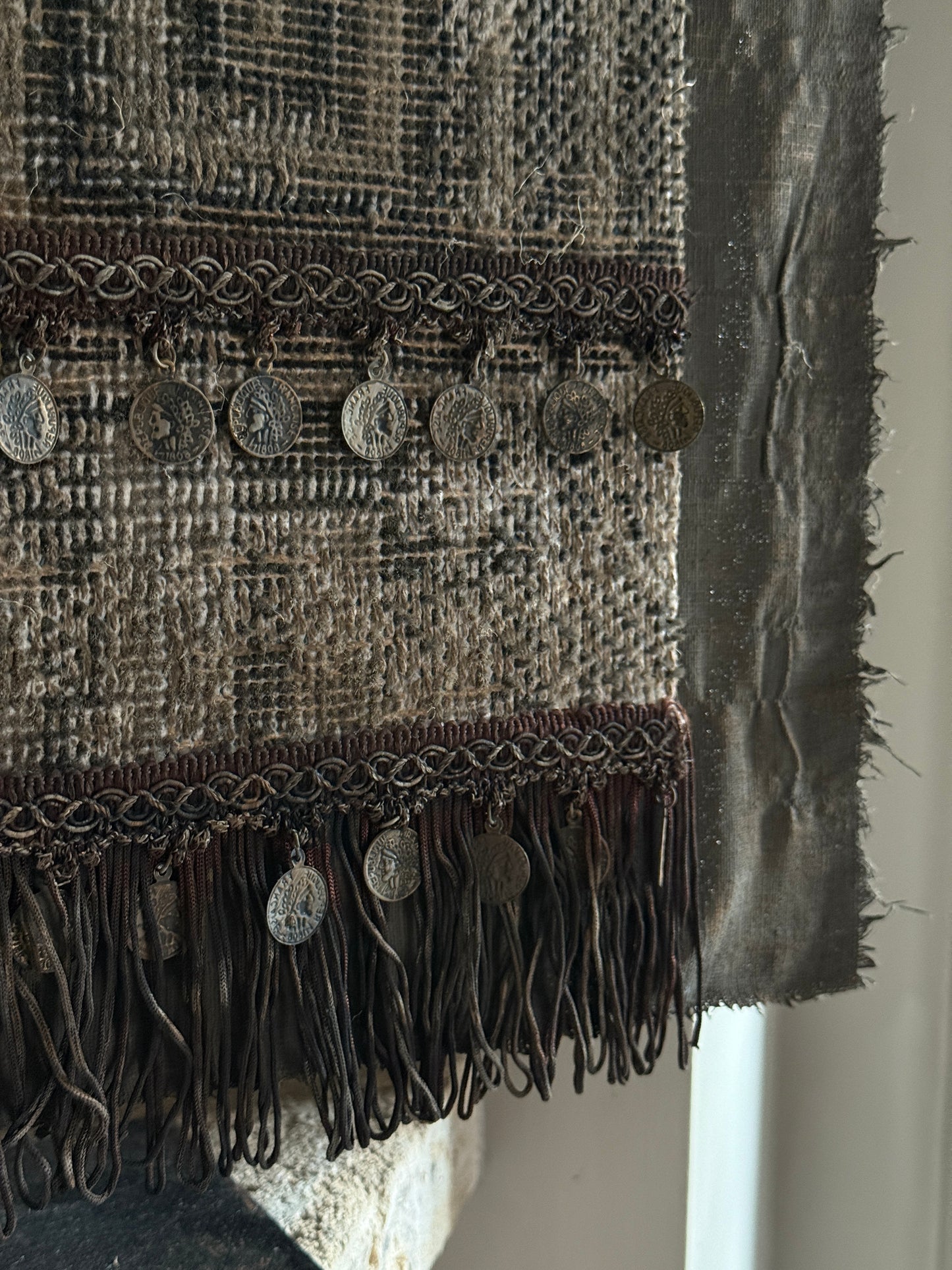 Kelim/Lime Cloth on Standard – Handmade Table Model by San7