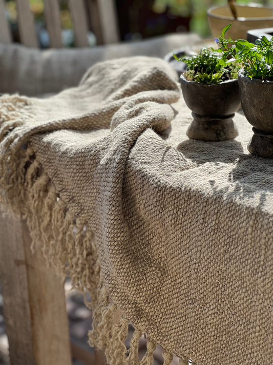 Linen plaid Lynn 130x170 cm., Aura Peeperkorn