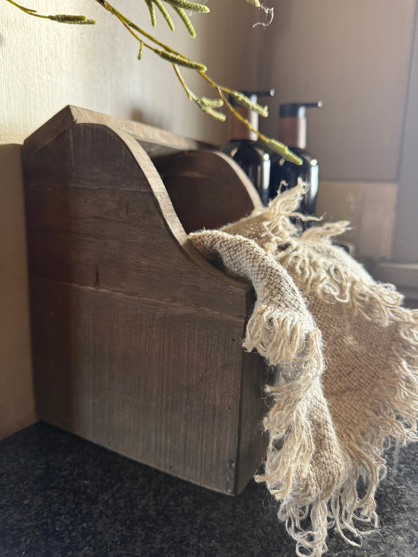 Gruttersbak met 2 vakken