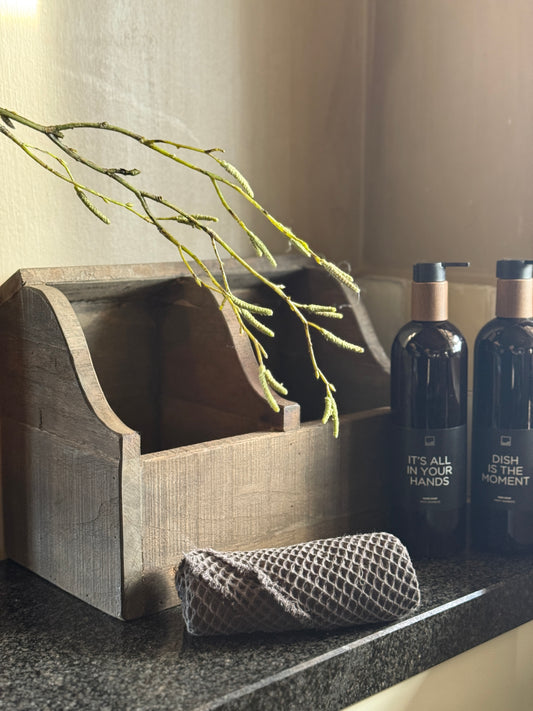 Gruttersbak met 2 vakken