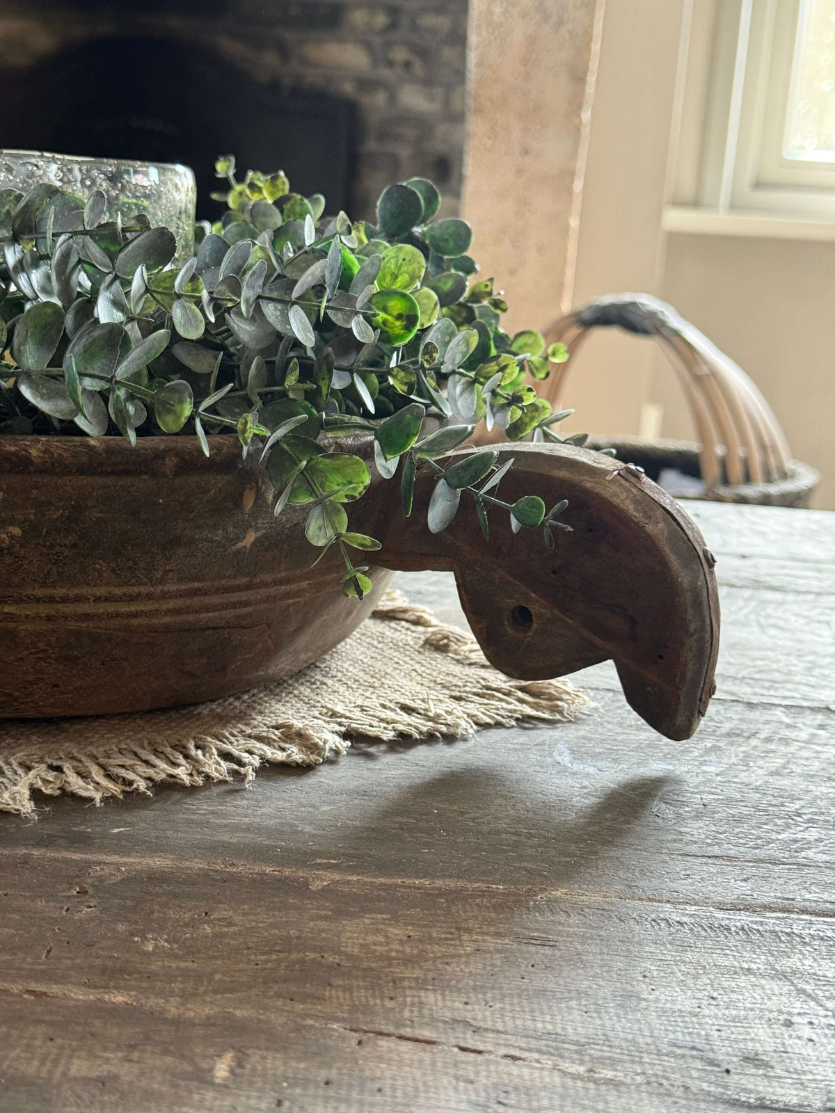 Oude schaal met oor – Trapa Living (LH12)