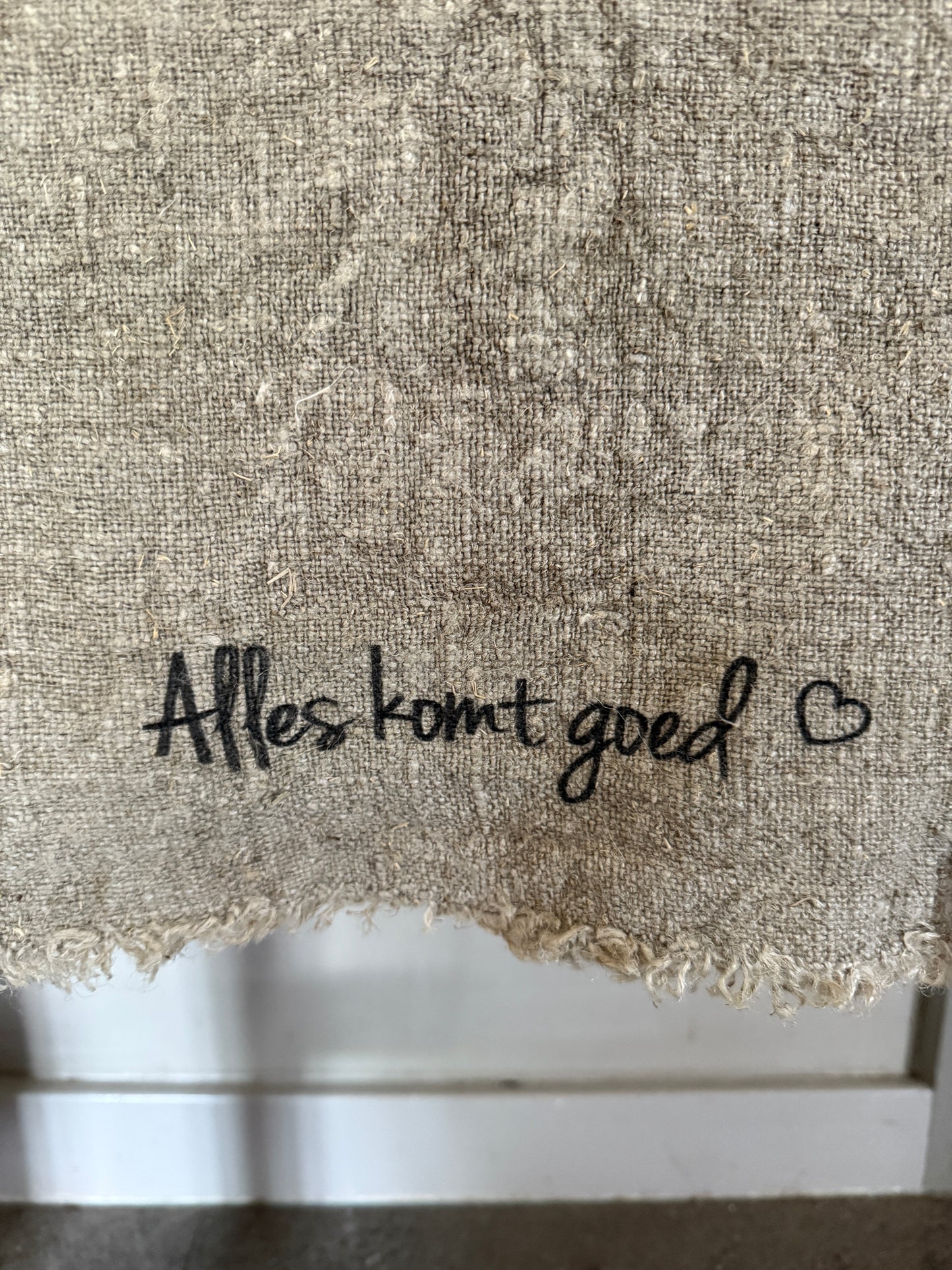 Shabby Leinwand "Alles wird gut"