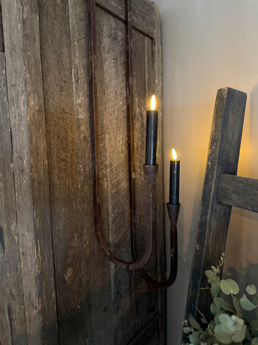 Luikhanger voor dinerkaars Aura Peeperkorn Verkrijgbaar in 2 maten