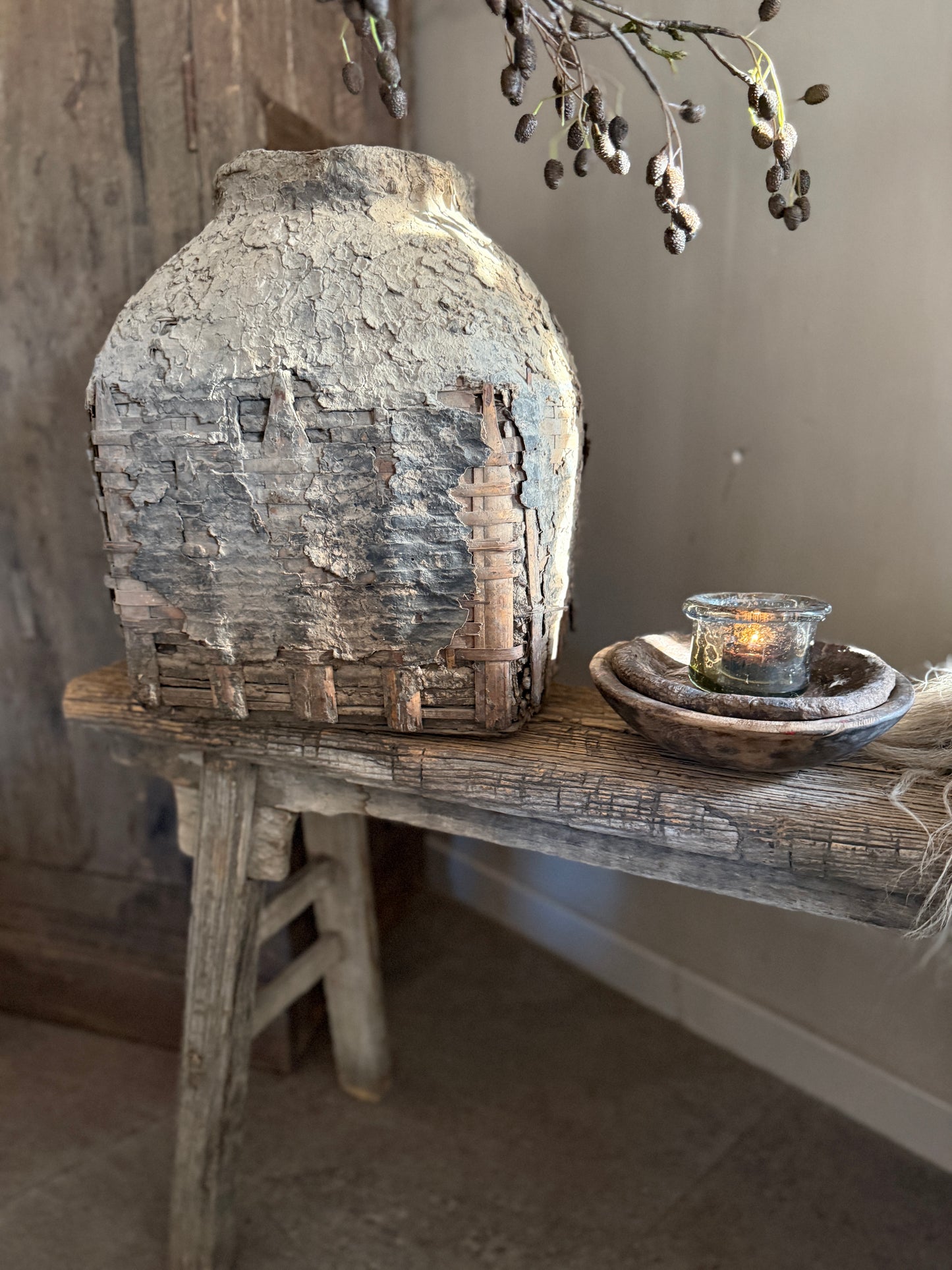 Authentic Old Clay Basket (05)