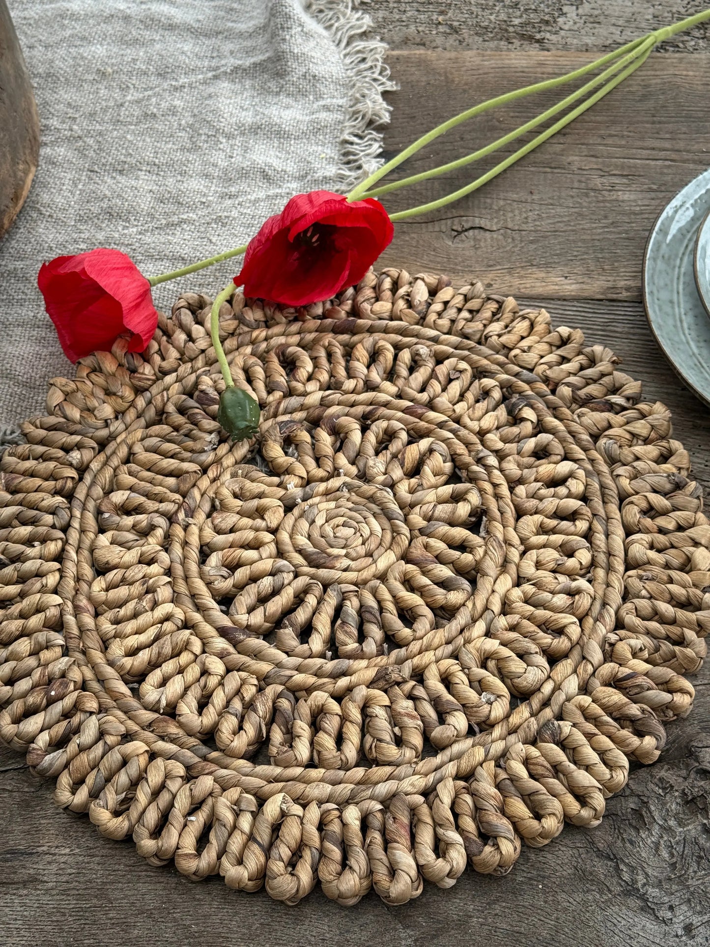 Tischset-Blume-Handmade