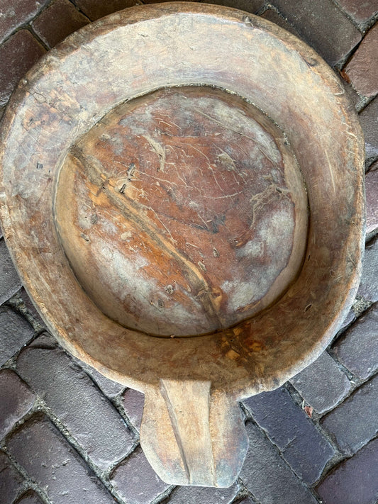 Alte Holzkiste/Trog