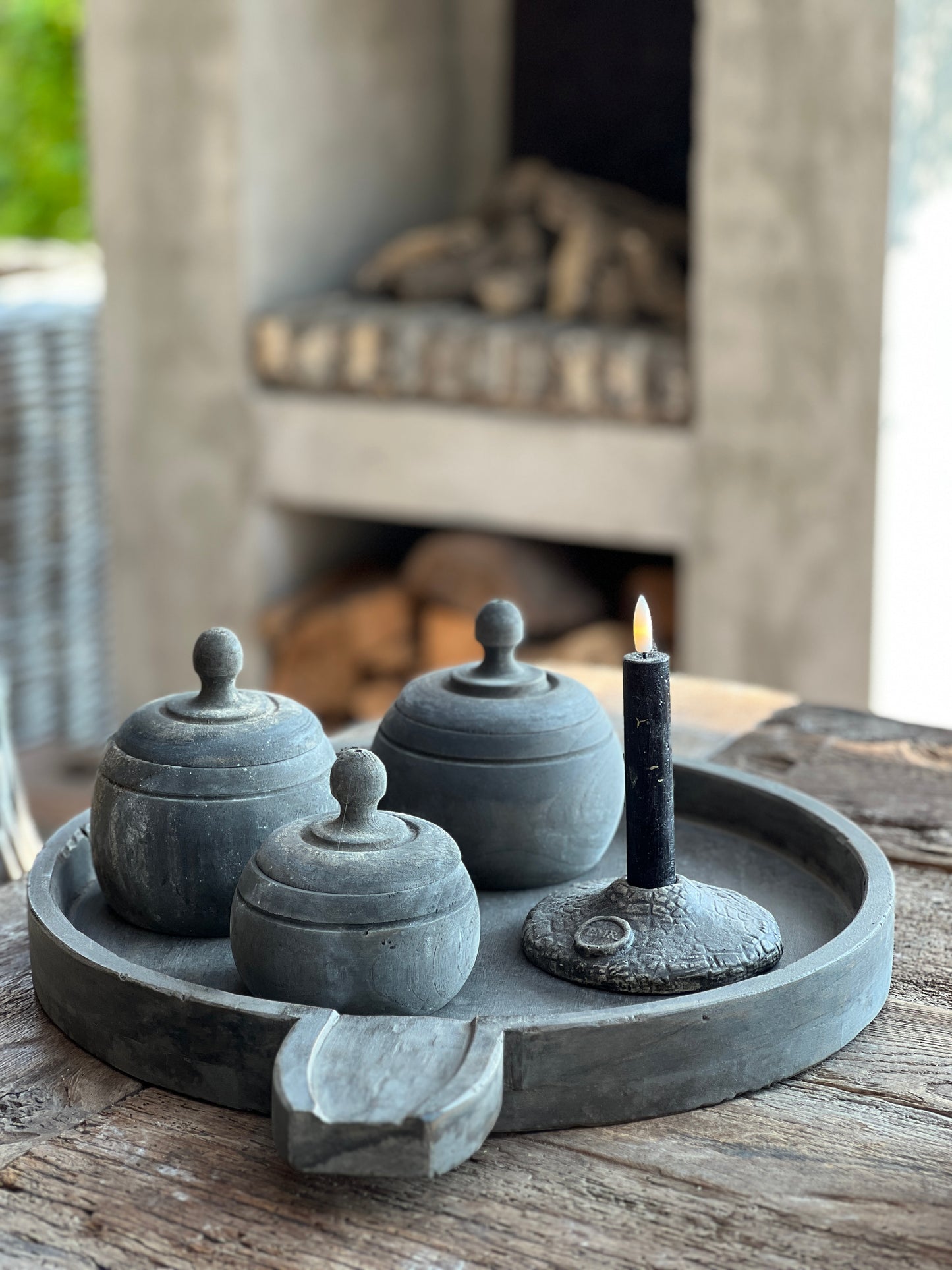 Sugar/Decoration jar, Aura Peeperkorn, Available in SML