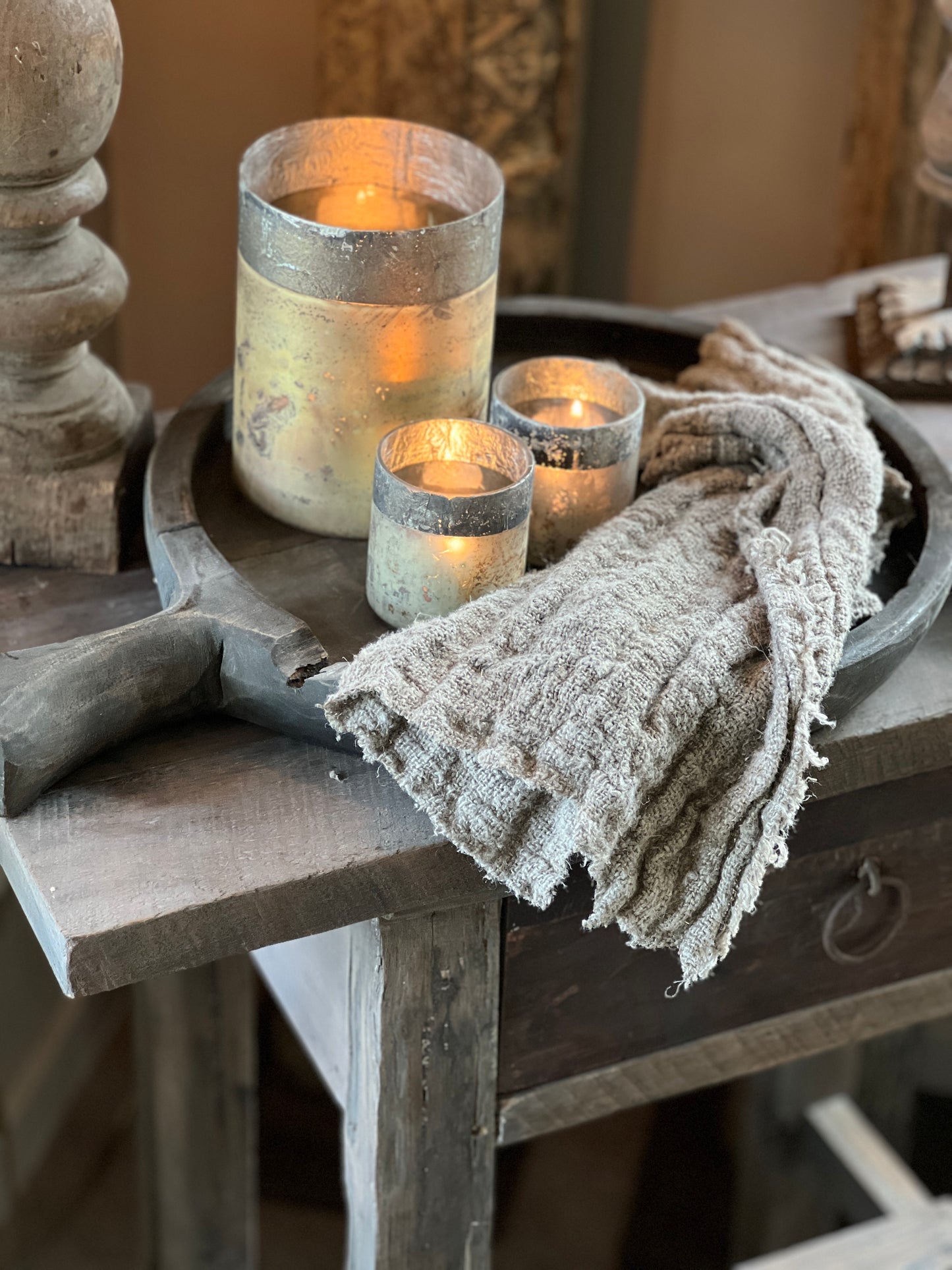 Antique lantern, available in S, M and L