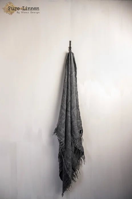 Linen Lydia Plaid Stonewash Pure Linen