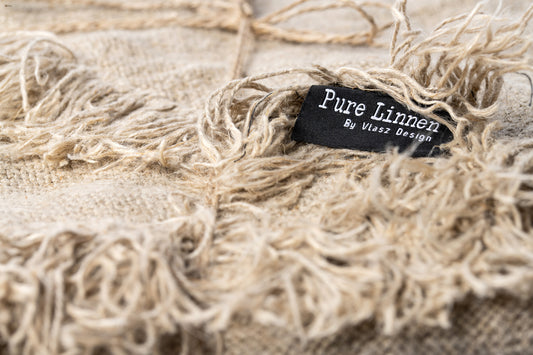 Tablecloth Round 100% linen "Dora" Natural