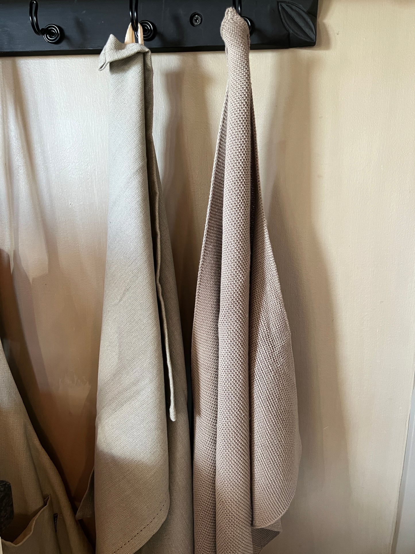Tea towels, Beige