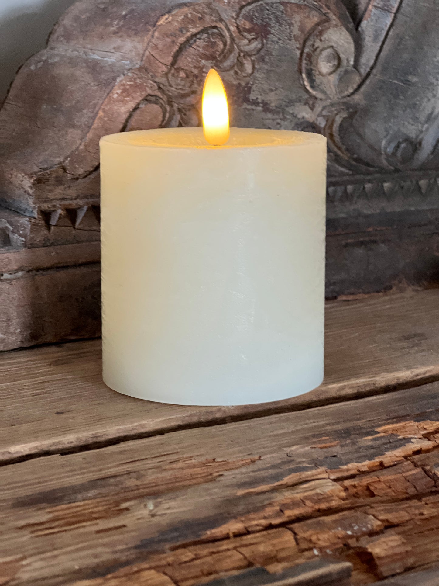 Pillar candle LED Off White Countryfield available in 6 sizes