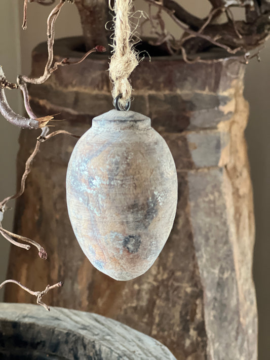 Egg wood Natural / Silver