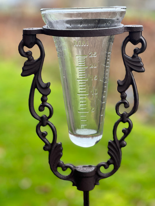 Rain gauge cast iron