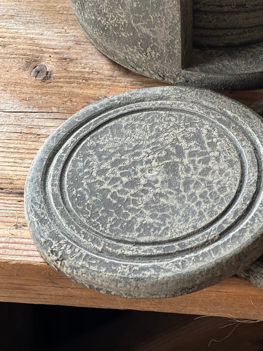 Coasters in holder 6pcs