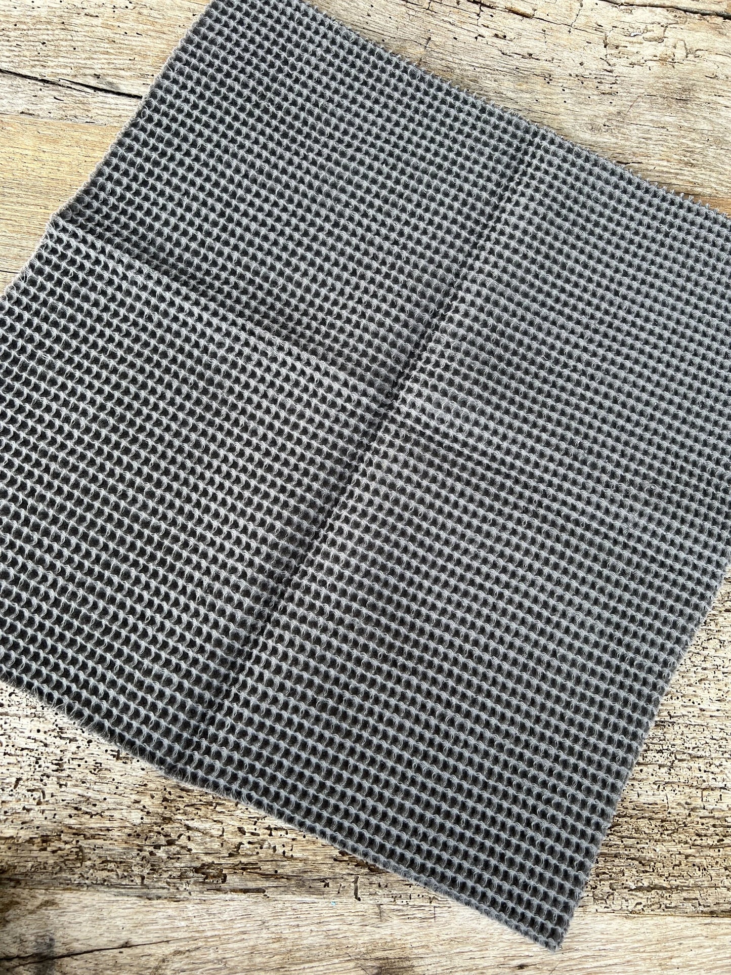 Kitchen towel - dishcloth waffle Grey