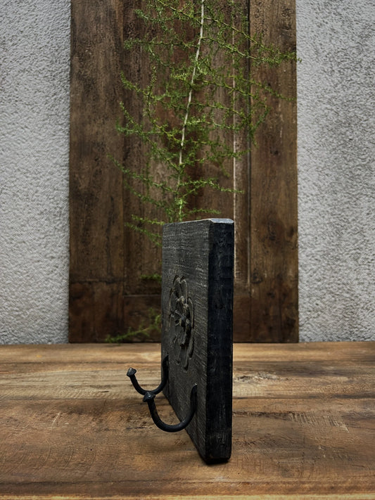 Coat rack batik stamp