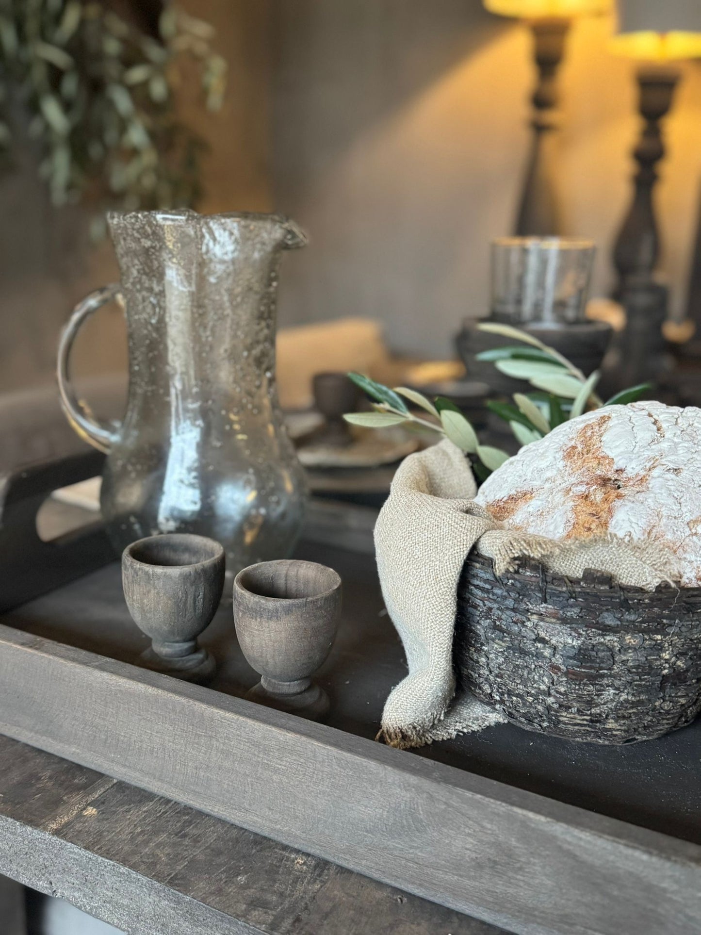 Vierkant dienblad – AURA PEEPERKORN