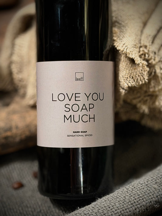 Handzeep " Love you soap much"