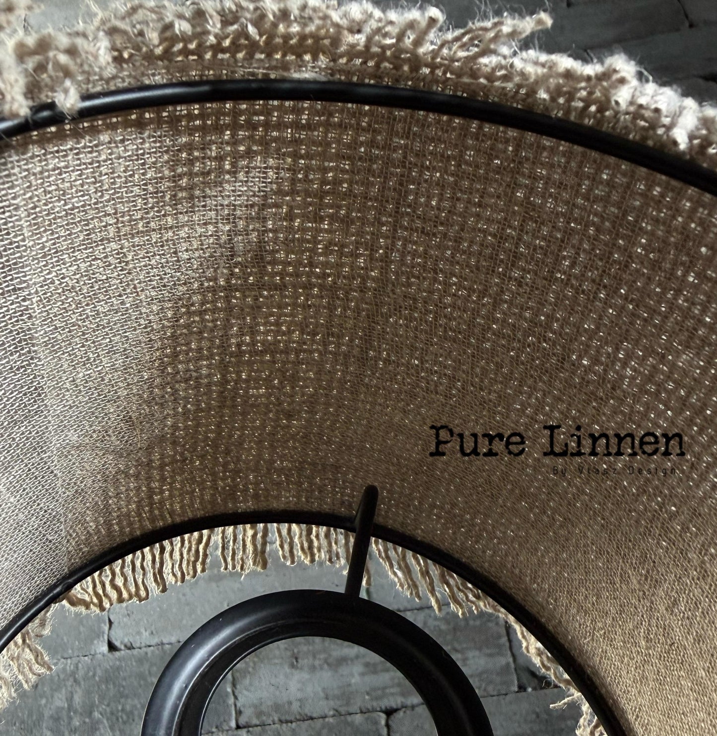 Noa Linnen Lampenkap 15x12 van Pure Linnen