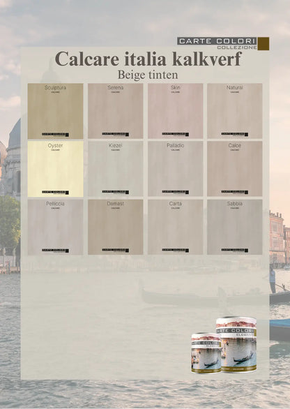 Calcare Italia Kalkfarbe, Carte Colori, Beigetöne 