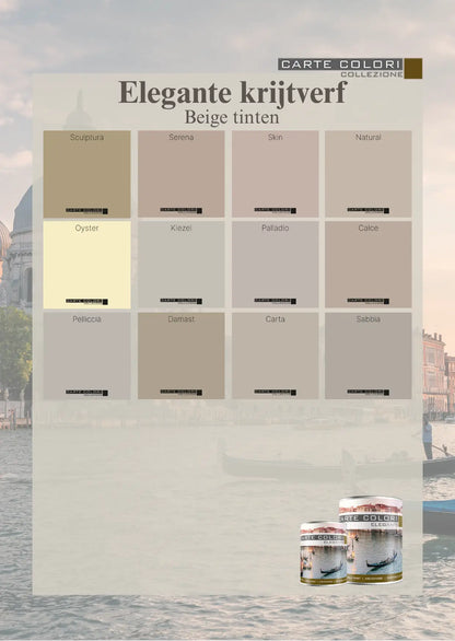 Elegante krijtverf  Carte Colori, Beigetinten