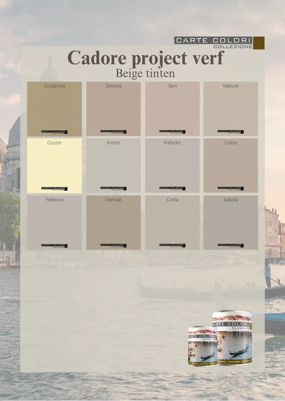 Abwaschbare Wandfarbe von Cadore, Carte Colori, Beigetöne 