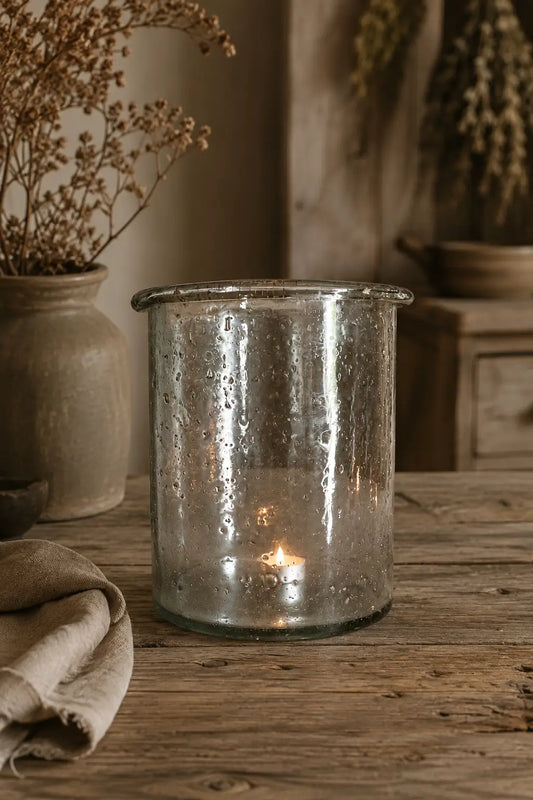 Windlicht Aura Peeperkorn 16 x 16 x 25 cm hoog XL