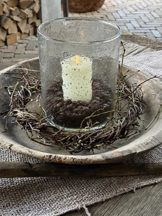 Kunst Krans Betula Tilia – Landelijke Decoratie- 35 cm