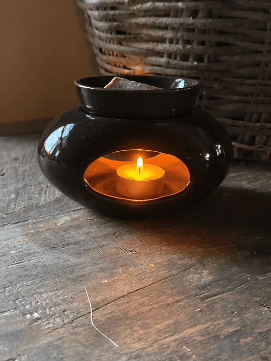Keramieken Geurbrander- Zwart