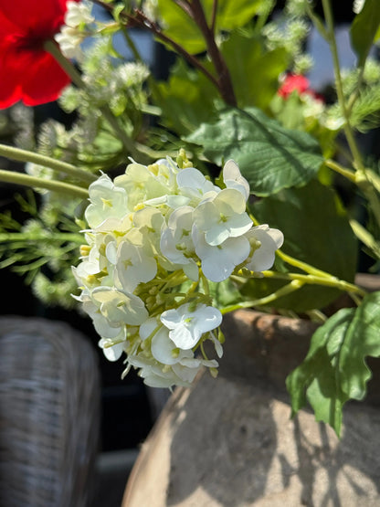 Kunstblume Schneeball – 68 cm