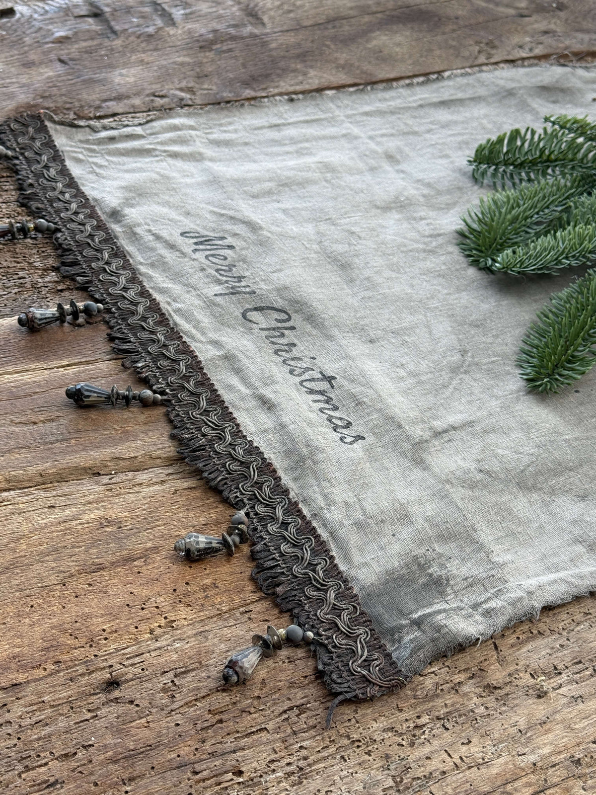 Kerst tafelloper Merry Christmas – exclusief Landelijkhuisje-  Pre order nu!
