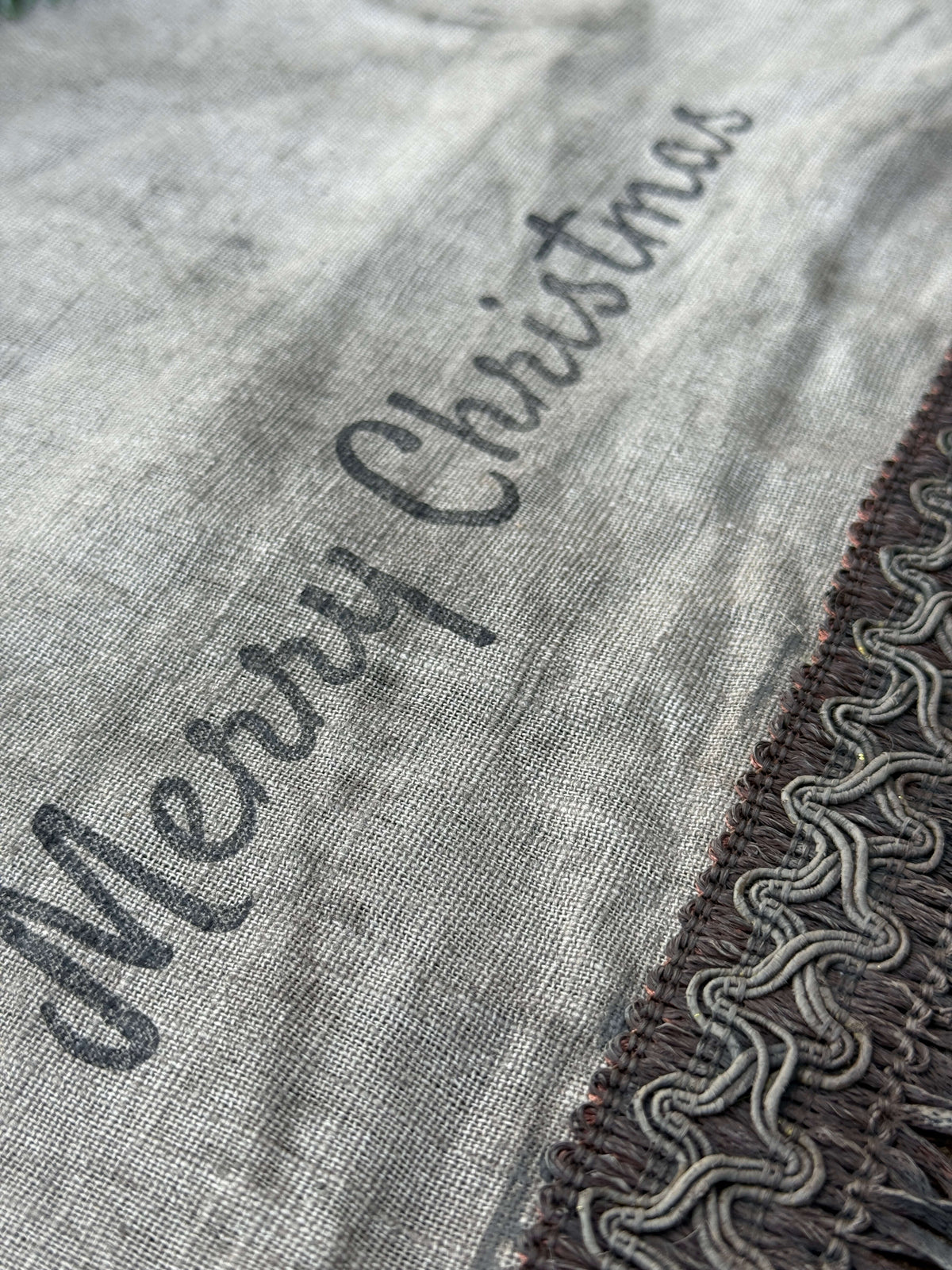 Kerst tafelloper Merry Christmas – exclusief Landelijkhuisje-  Pre order nu!