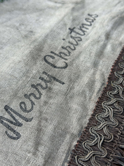 Kerst tafelloper Merry Christmas – exclusief Landelijkhuisje-  Pre order nu!