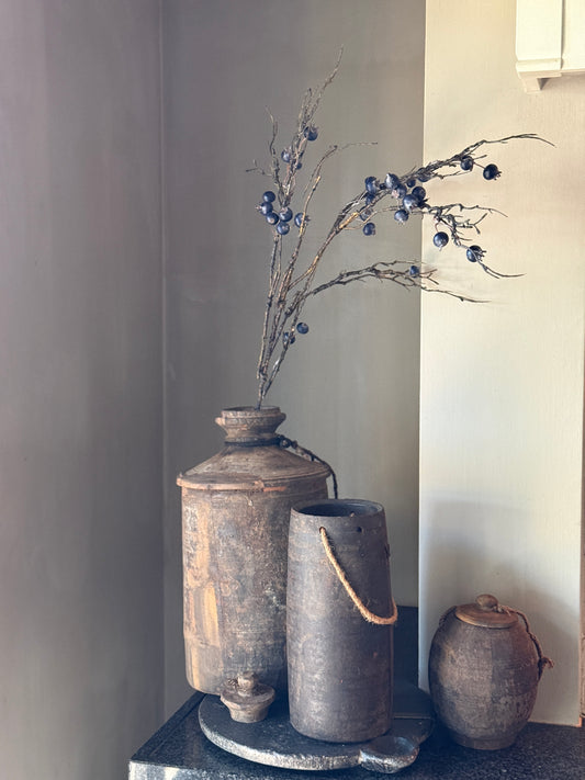 Kunsttak met Blauwe Bessen – 84 cm