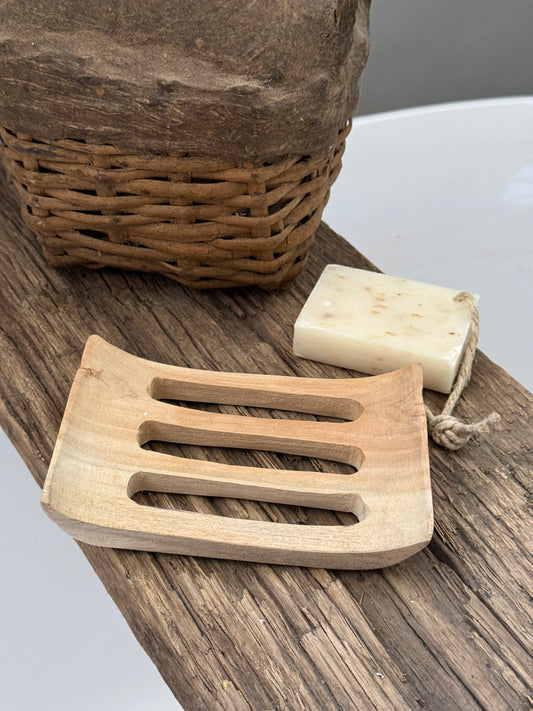 Wooden Soap Dish – Natural and Practical |
