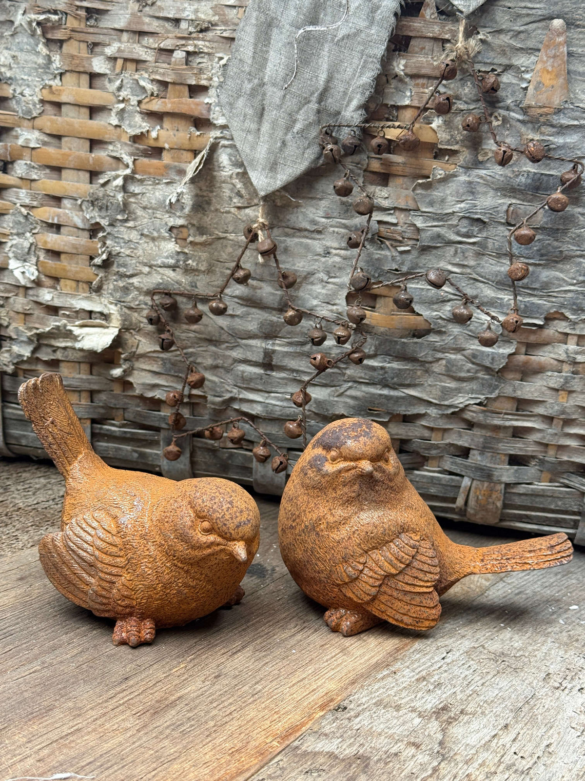 Metallvogel – rostig – Erhältlich in 2 Modellen