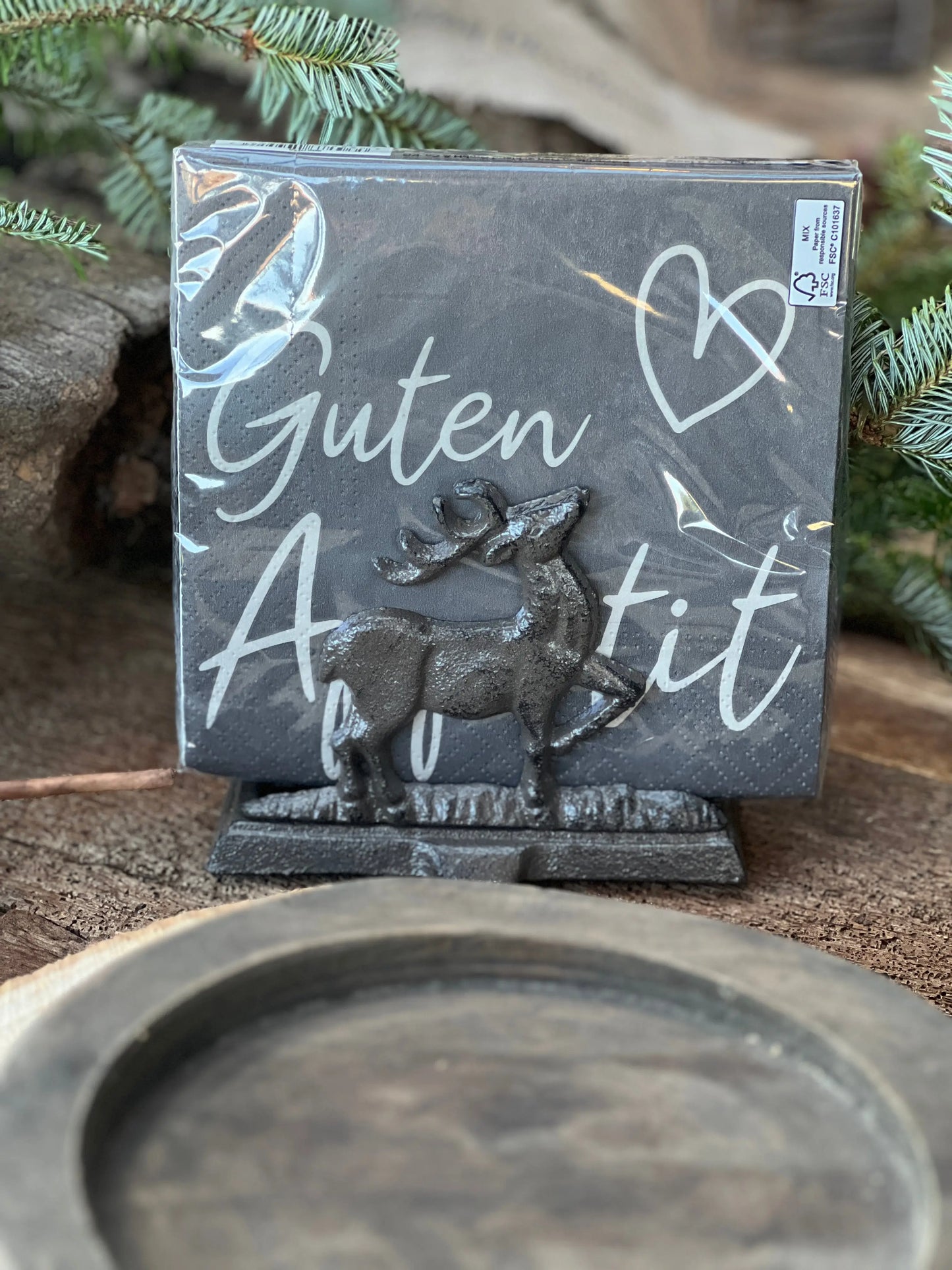 Servietten „Guten Appetit“, 2 Varianten