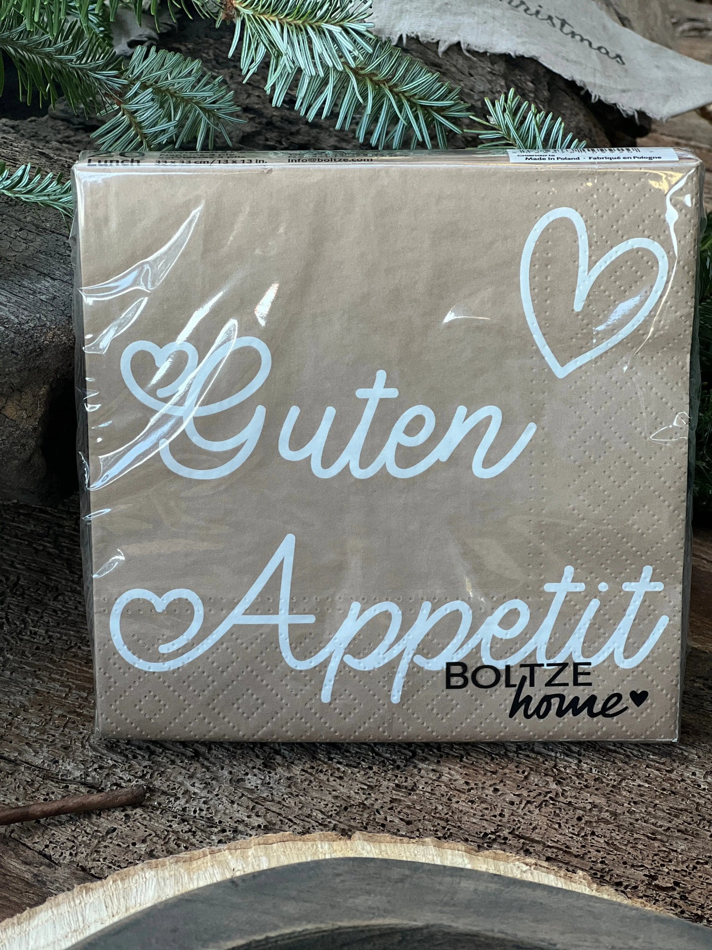 Servietten „Guten Appetit“, 2 Varianten