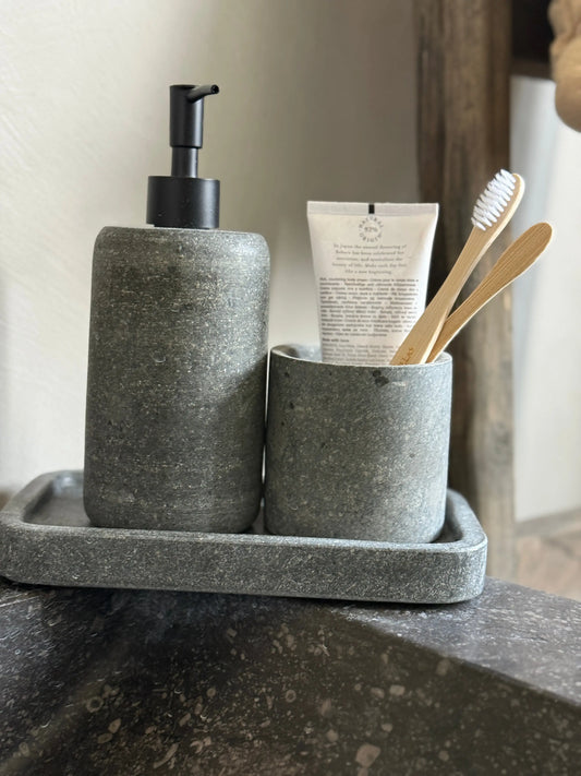 Bathroom Set Natural Stone, Be-Uniq