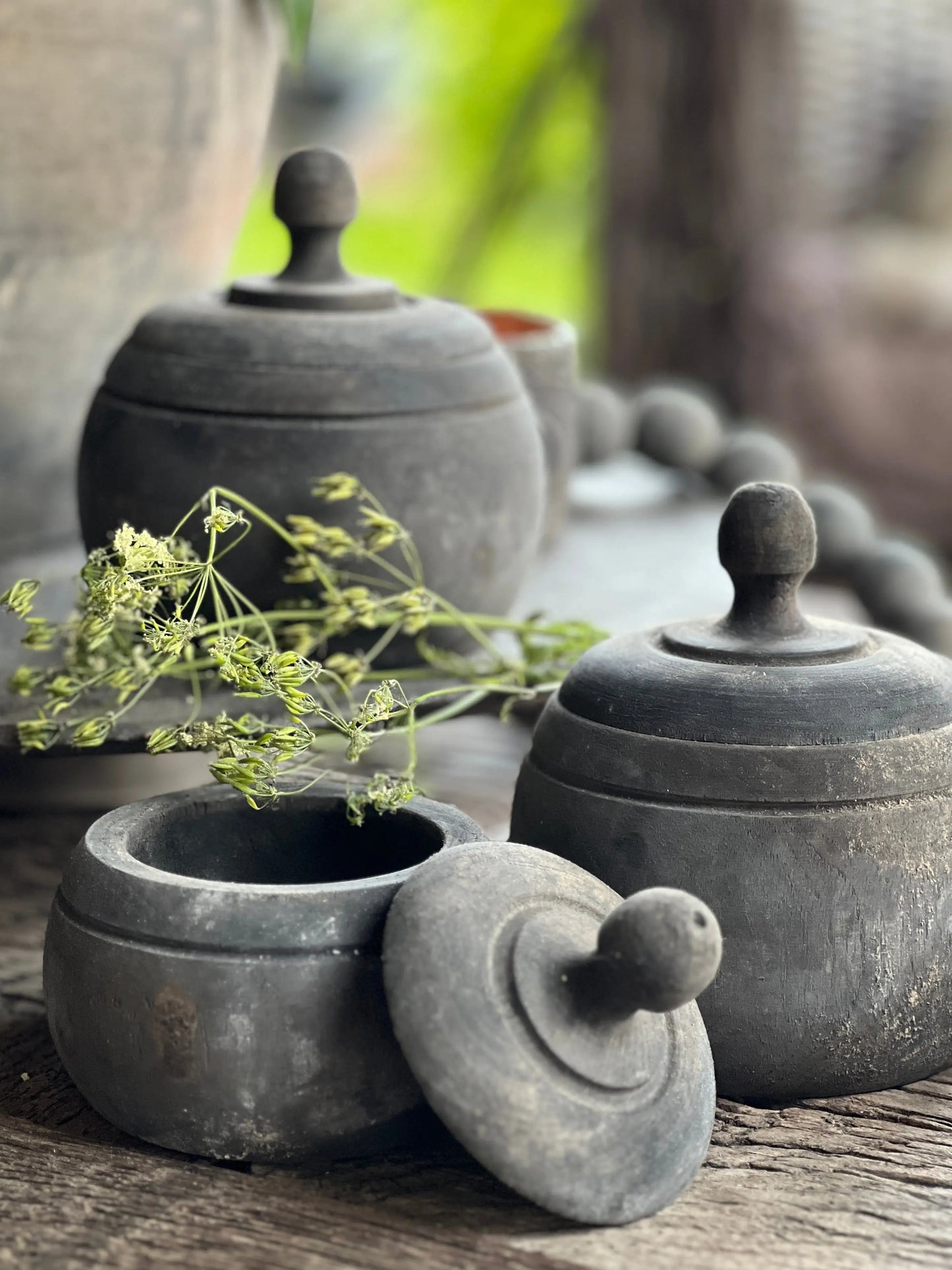 Sugar/Decoration jar, Aura Peeperkorn, Available in SML