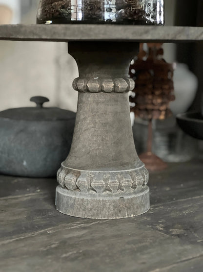 Tray on stand Old grey - Trapa Living