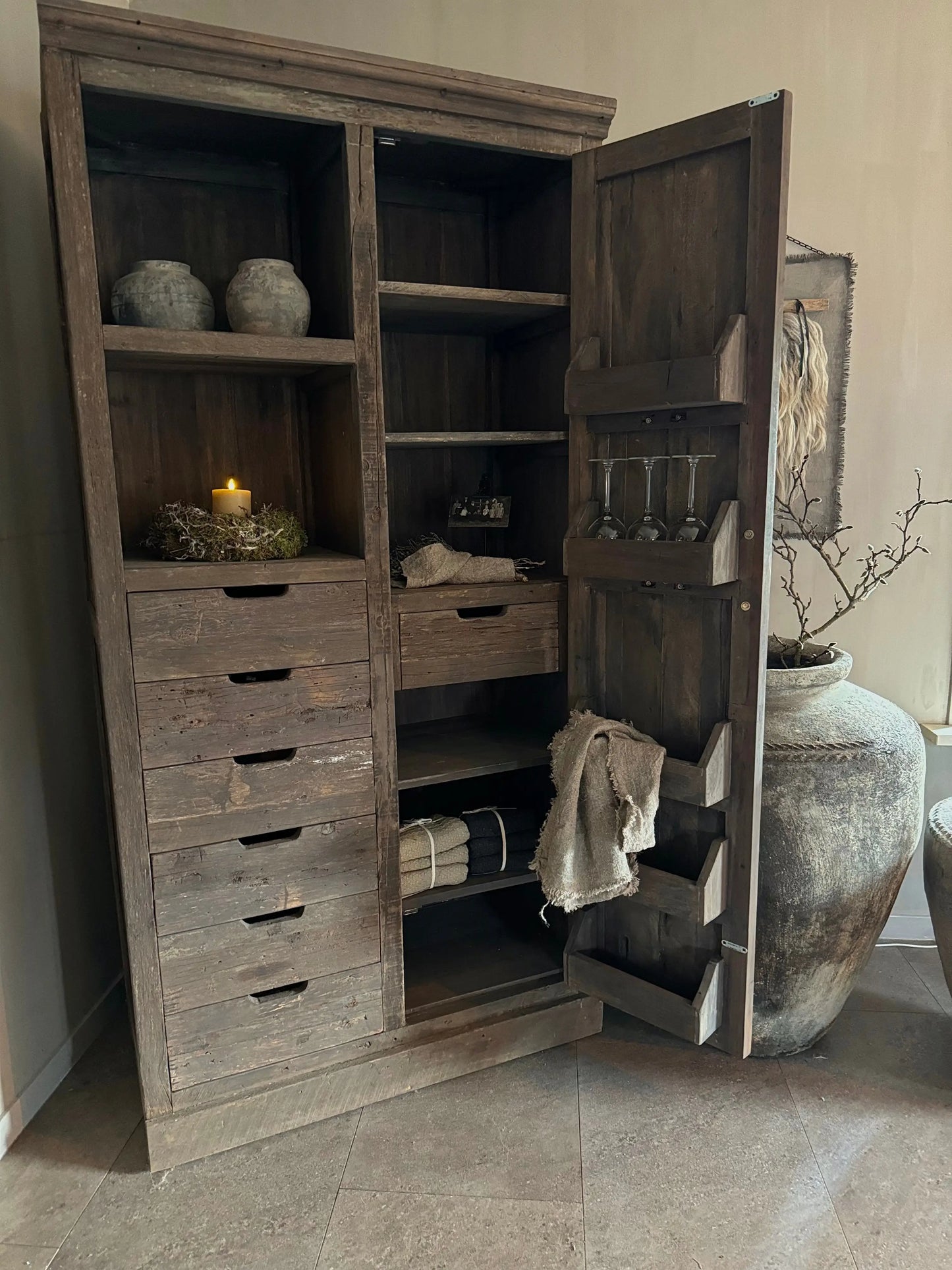 Holzschrank Driftwood - Trapa Living (ab Lager lieferbar)