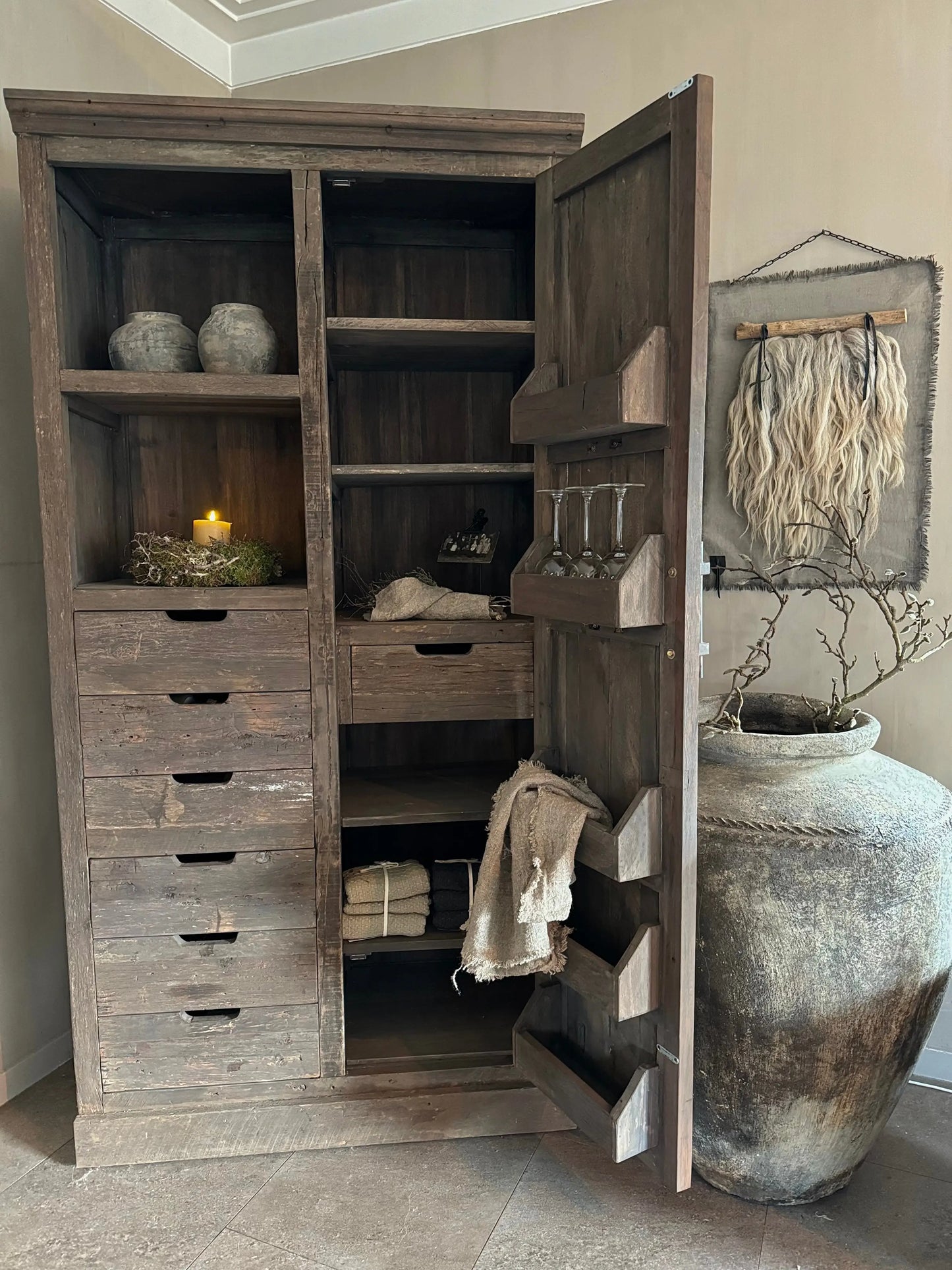 Holzschrank Driftwood - Trapa Living (ab Lager lieferbar)