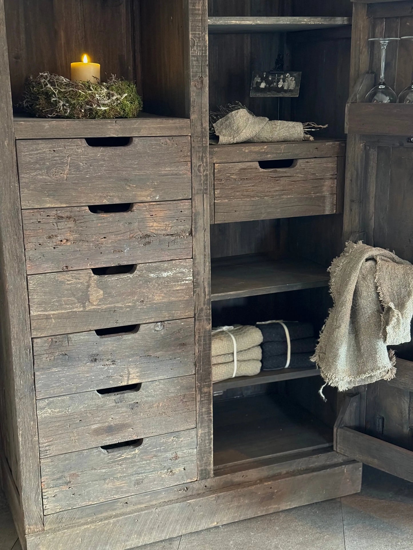 Holzschrank Driftwood - Trapa Living (ab Lager lieferbar)
