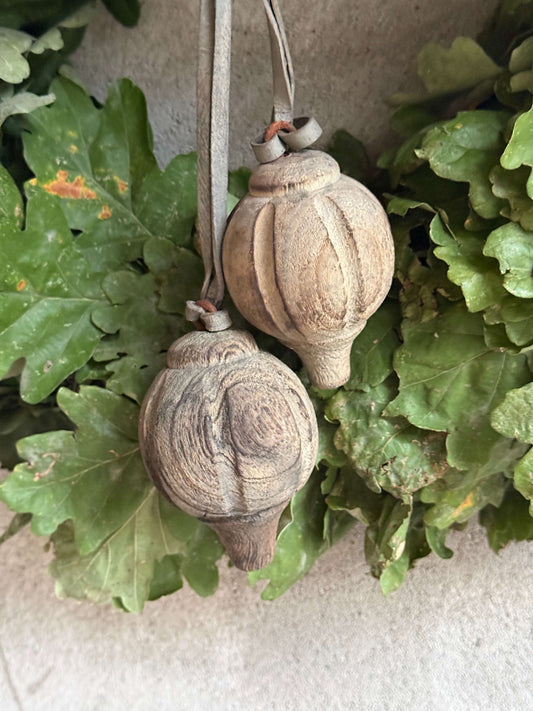 Houten klos mini druppel- prijs per stuk