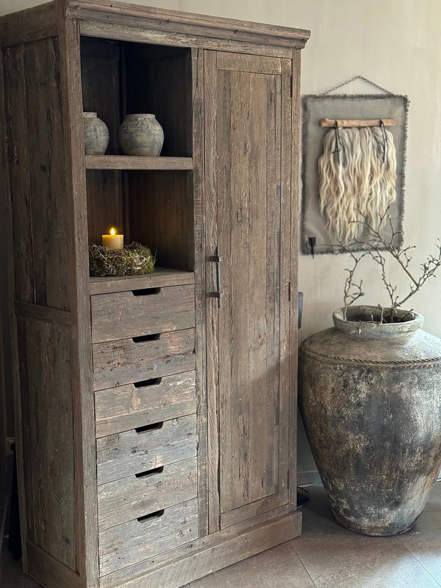 Holzschrank Driftwood - Trapa Living (ab Lager lieferbar)
