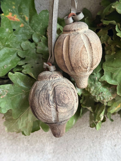 Houten klos mini druppel- prijs per stuk